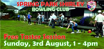 Bowls Taster Session Coming Up